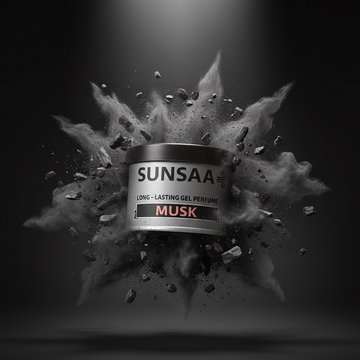 SUNSAA Premium Gel Car Perfume - Musk
