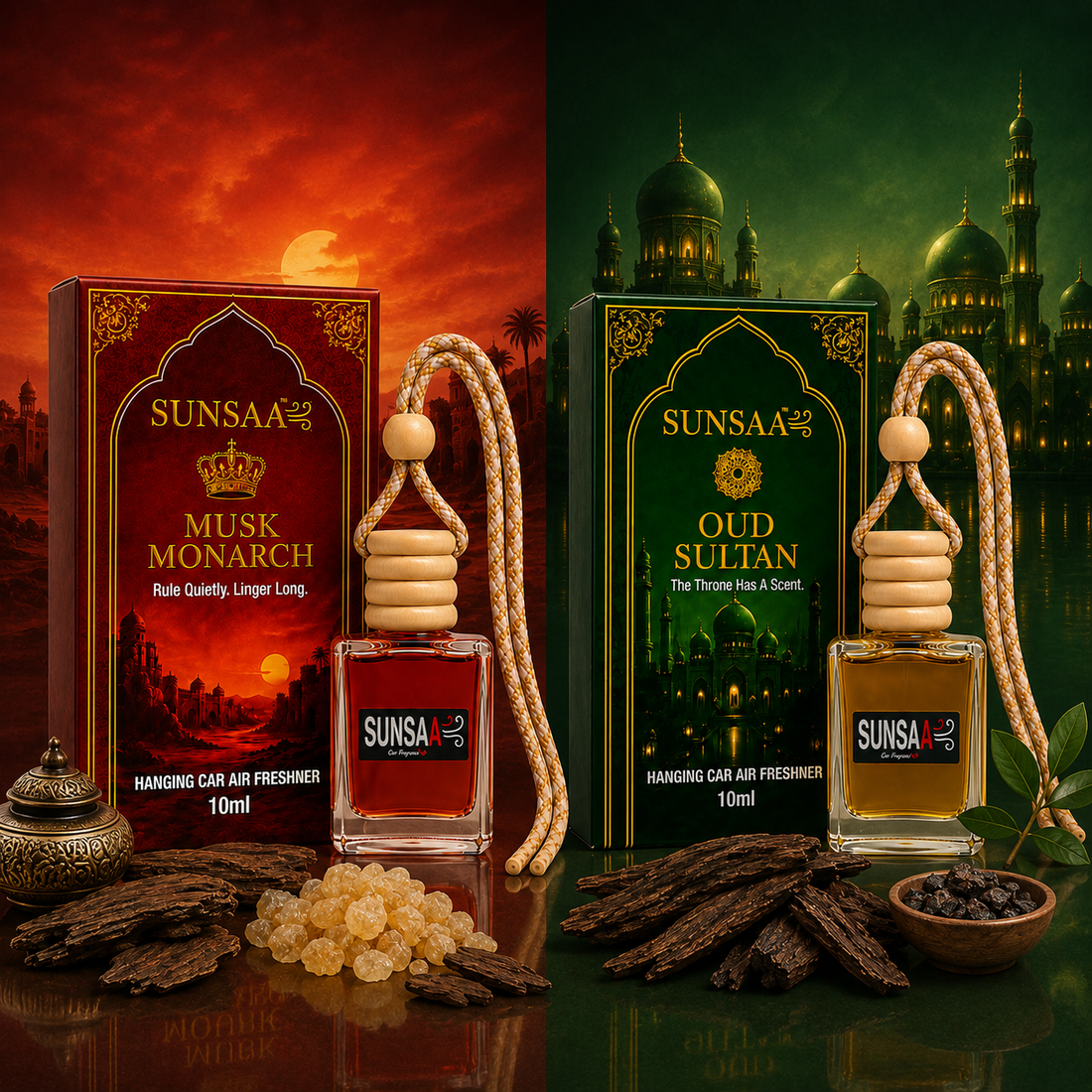 SUNSAA Oud Sultan + Musk Monarch – Combo Pack of 2