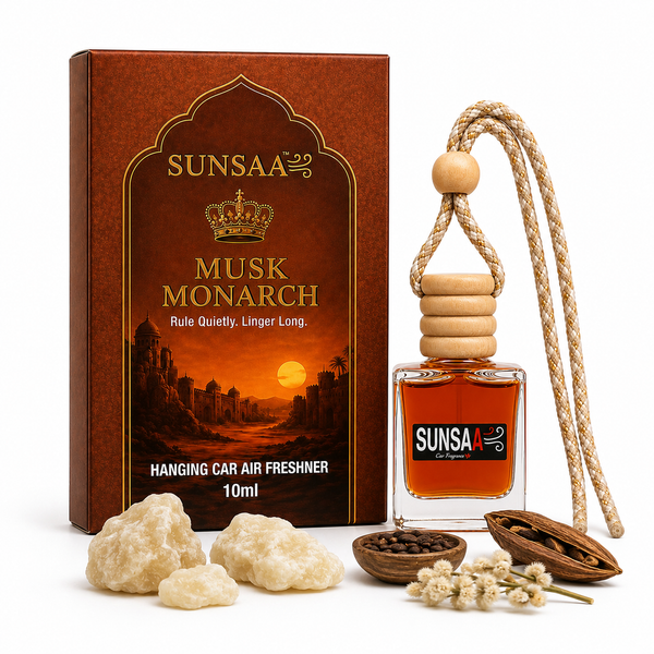 SUNSAA Musk Monarch – Hanging Car Perfume 10ml