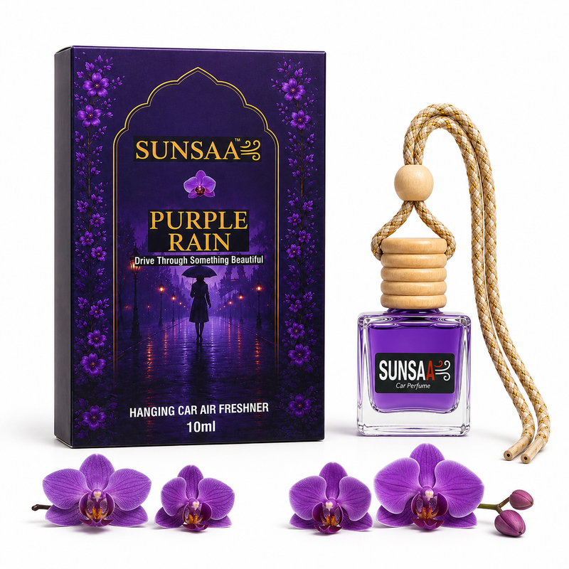 SUNSAA Purple Rain hanging car perfume 10ml