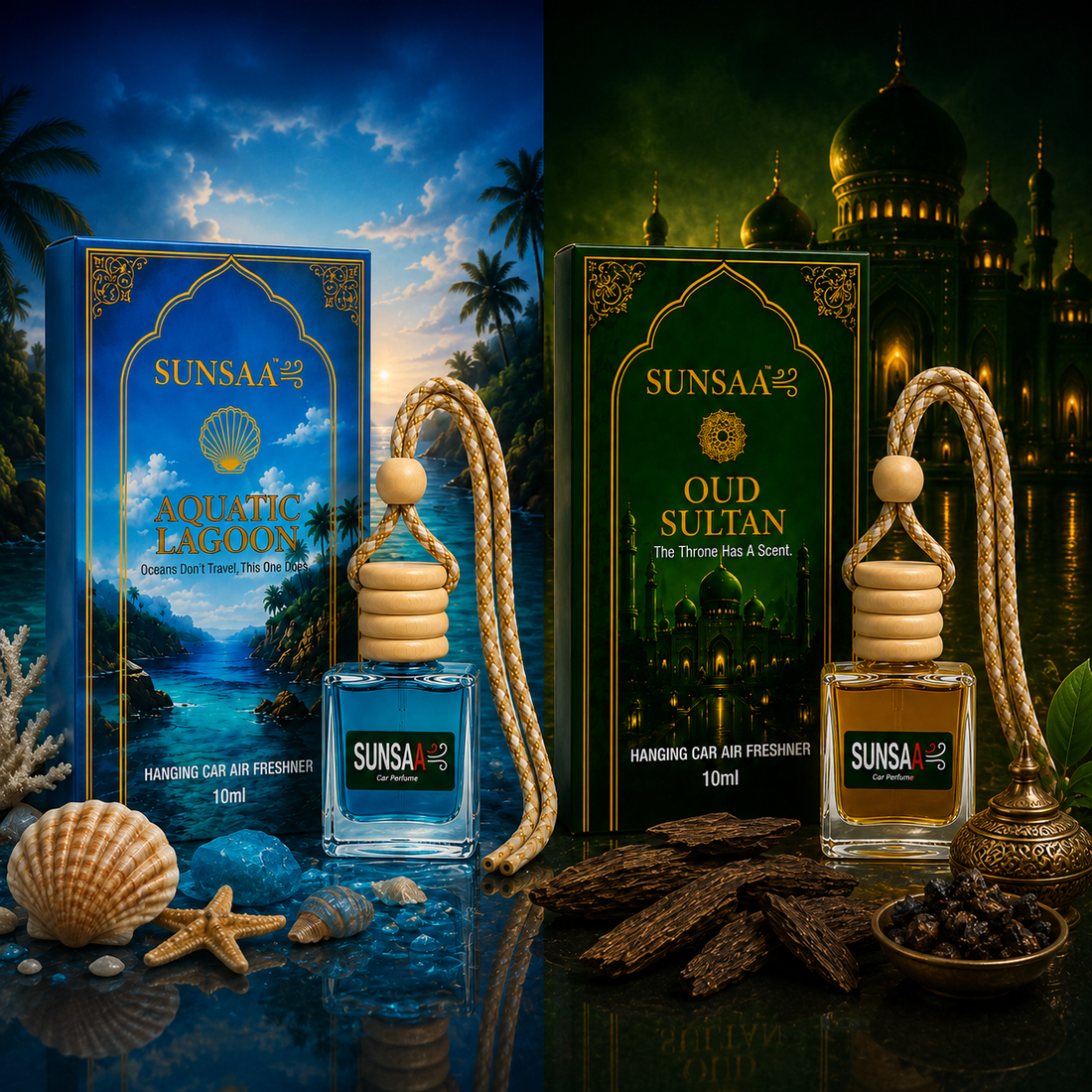 SUNSAA Oud Sultan + Aquatic Lagoon – Combo Pack of 2