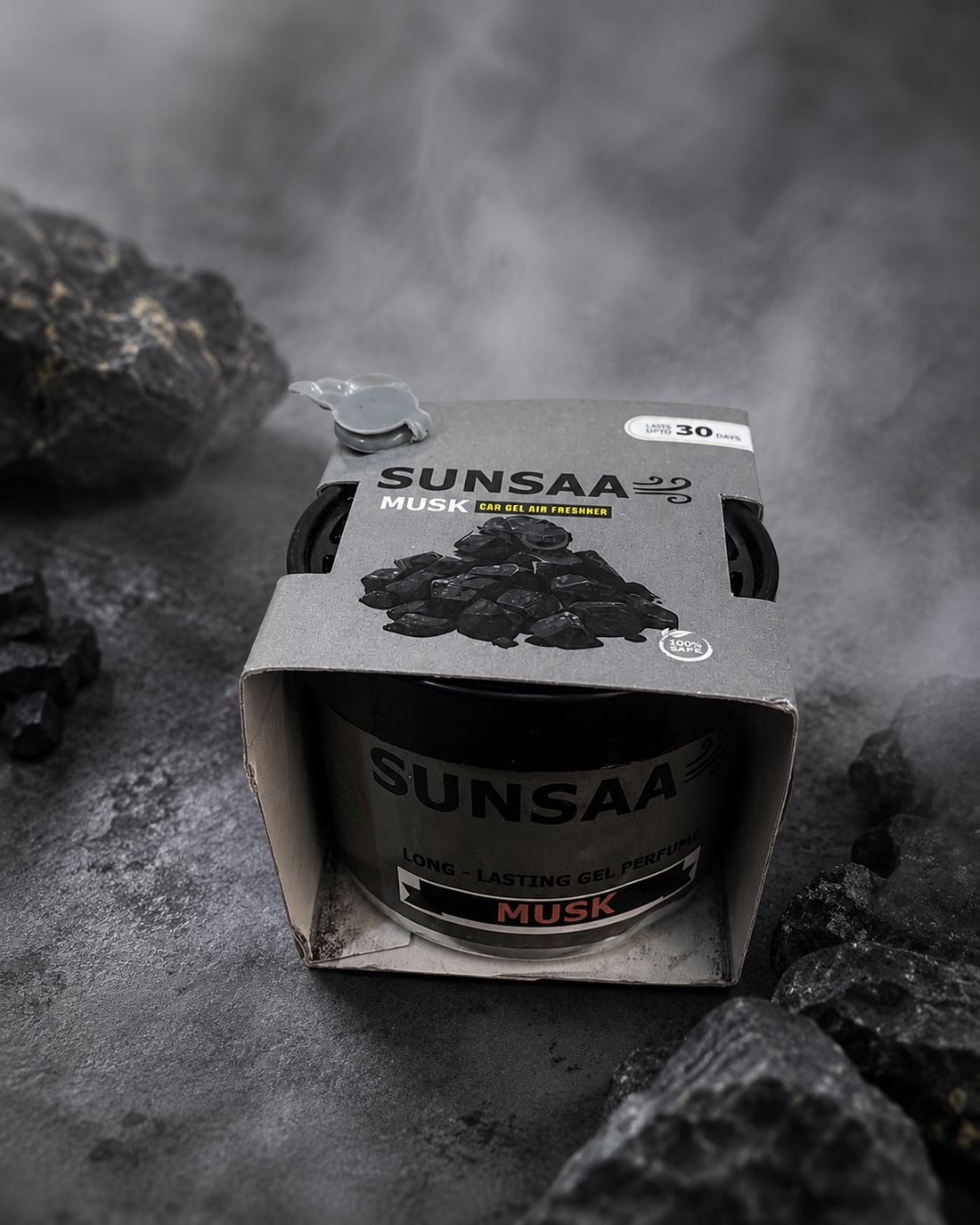 SUNSAA Premium Gel Car Perfume - Musk