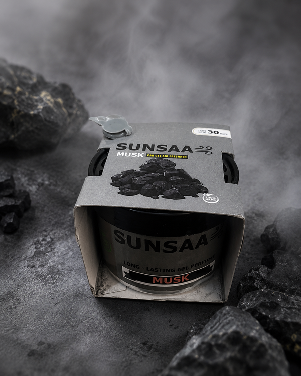 SUNSAA Premium Gel Car Perfume - Musk