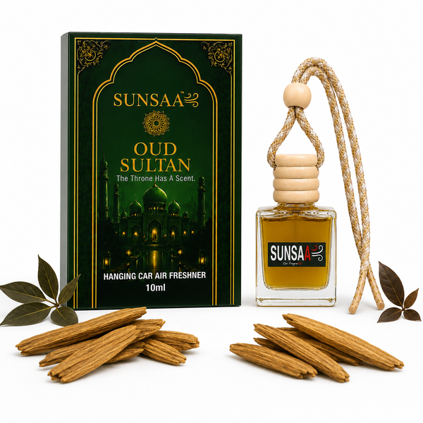 SUNSAA Oud Sultan – Hanging Car Perfume 10ml